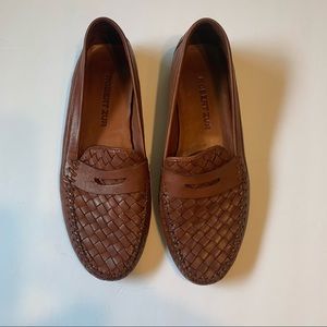 SOLD ROBERT ZUR Women’s Petra Leather Loafers